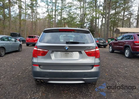 2012 BMW X3 xDrive28I from USA, damaged, VIN 5UXWX5C59CL719310